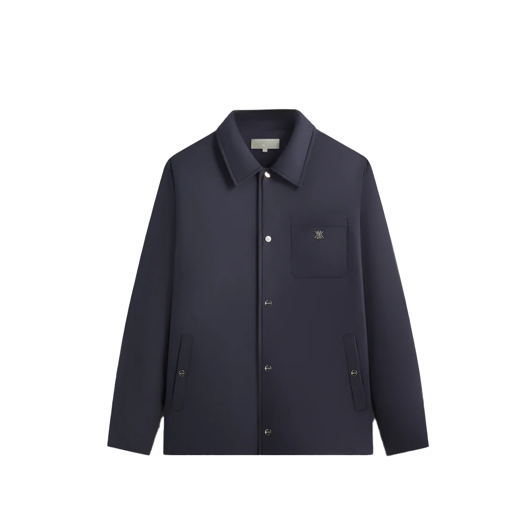 KITH Mens Nightfall Retro Single-Breasted Long-Sleeve Jacket KHM010648-413