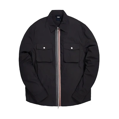 KITH Military Crispy Nylon Work Shirt Espresso