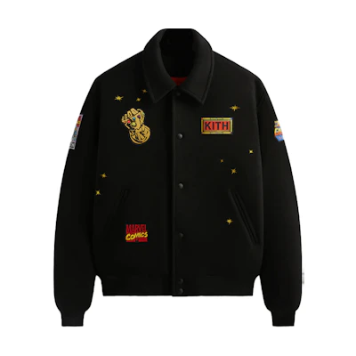 KITH Monday Program SS24 Unisex Red Logo Long Sleeve Jacket - Stylish & Comfortable KHM010613-KHMVL-5