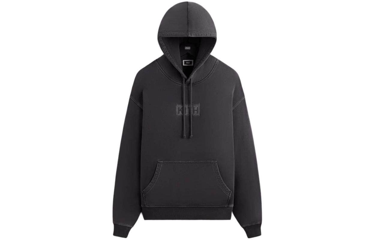 KITH Monday Program SS24 Vintage Washed BOGO Hoodie Unisex - Black khm031865-001