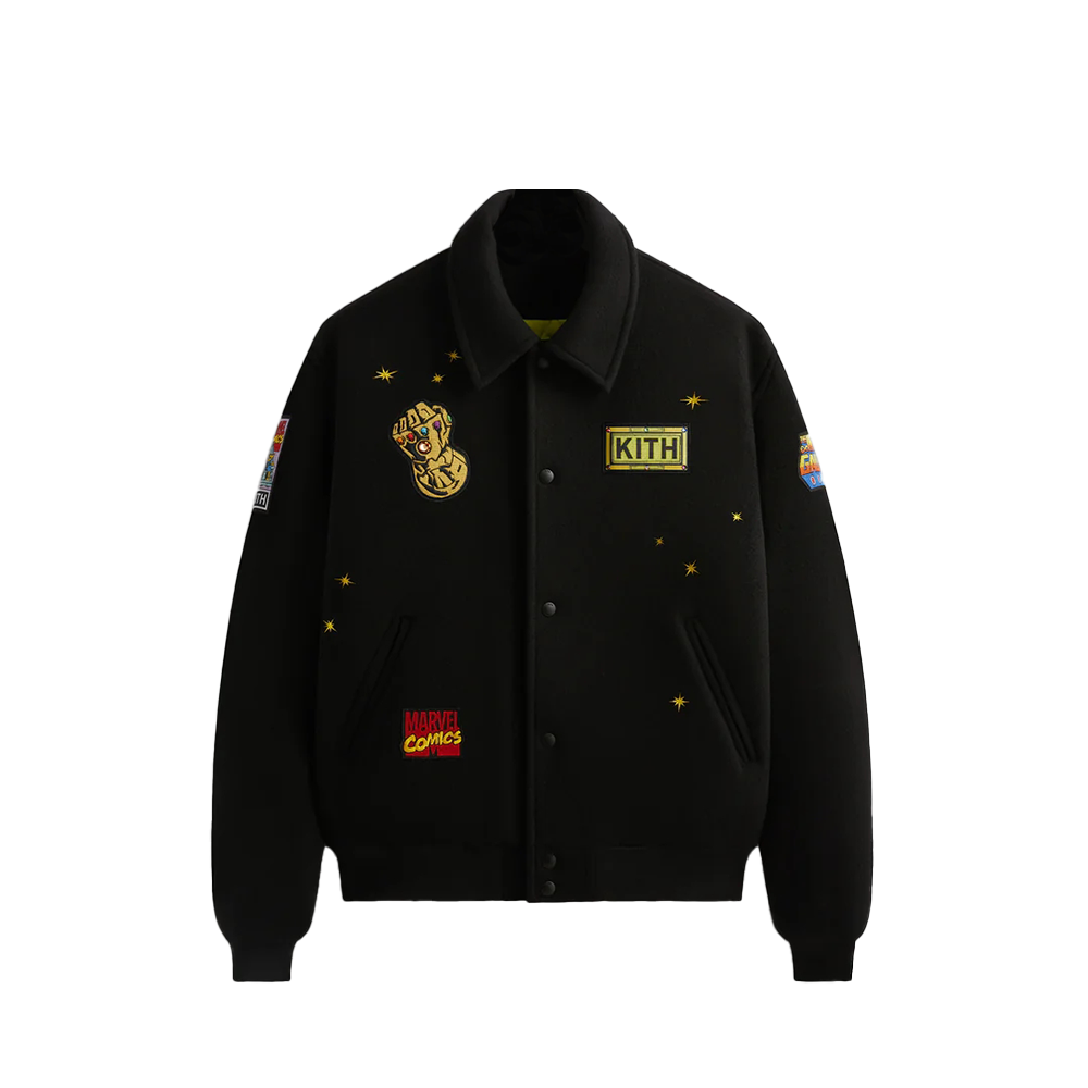 KITH Monday Program SS24 Yellow Logo Long Sleeve Jacket Unisex Fashion Comfort KHM010613-KHMVL-6