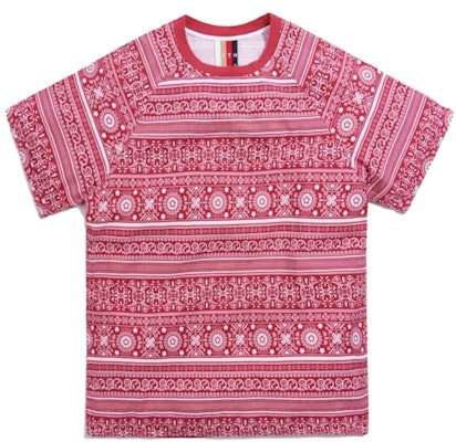 KITH 摩洛哥印花横条衬衫 红色/白色 Buy KITH 摩洛哥印花横条衬衫 红色/白色