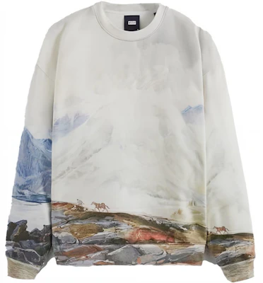KITH Mountain Print Embroidered Crewneck Sweatshirt Multicolor - KHM030879-410 Order KITH Mountain Print Embroidered Crewneck Sweatshirt Multicolor - KHM030879-410
