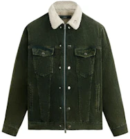 KITH Multi-Pocket Fleece Workwear Jacket Green KHM010480 KITH Multi-Pocket Fleece Workwear Jacket Green KHM010480