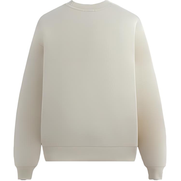 Lookbook KITH Nelson Crewneck Beige Long Sleeve Sweatshirt KHM031993-104