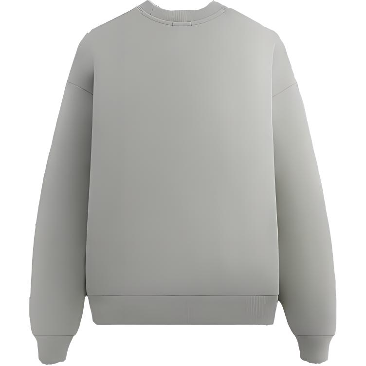 Lookbook KITH Nelson Crewneck Ribbed Long-Sleeve Sweatshirt Light Green KHM031993-5017