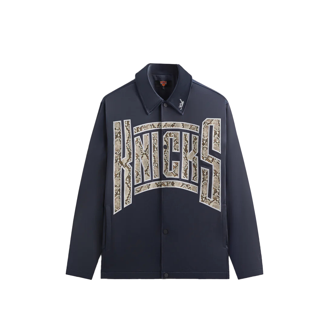 KITH New York Knicks Single-Breasted Fashion Jacket Men’s Night Edition KHM010696-413