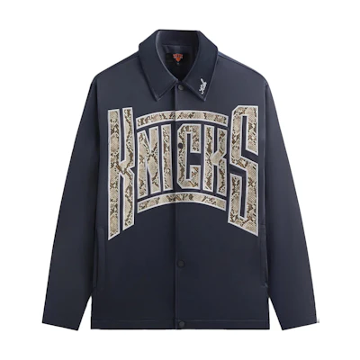 KITH New York Knicks Single-Breasted Fashion Jacket Men’s Night Edition KHM010696-413