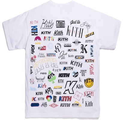 KITH Novel Tee White Order KITH Novel Tee White