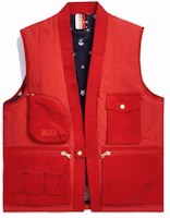 KITH Nylon Quilted Tactical Vest Red KITH Nylon Quilted Tactical Vest Red