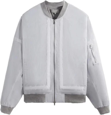 KITH 尼龙 Silas 白色飞行夹克 - 时尚轰炸机外套 KHM010533-101 Buy KITH 尼龙 Silas 白色飞行夹克 - 时尚轰炸机外套 KHM010533-101