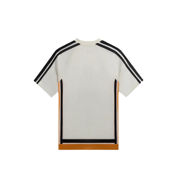 KITH Olympics Heritage SS24 Striped V-Neck T-Shirt Unisex Orange/White/Black. KHM032275-116 圖 3