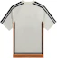 Lookbook KITH Olympics Heritage SS24 Striped V-Neck T-Shirt Unisex Orange/White/Black. KHM032275-116
