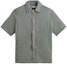 Buy KITH Overdyed Button-Up Solid Short Sleeve Shirt Men’s Green khm031905-368