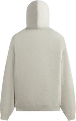 KITH Oversized Plain Hoodie Long Sleeve Cream White khm032143-212 Lookbook KITH Oversized Plain Hoodie Long Sleeve Cream White khm032143-212