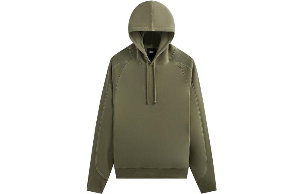 Order KITH Oversized Solid Color Hoodie - Green Pullover KHM031299-301