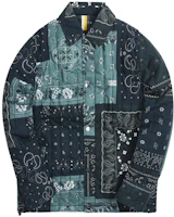 KITH Paisley Button Jacket Unisex Green KH1345-302 KITH Paisley Button Jacket Unisex Green KH1345-302