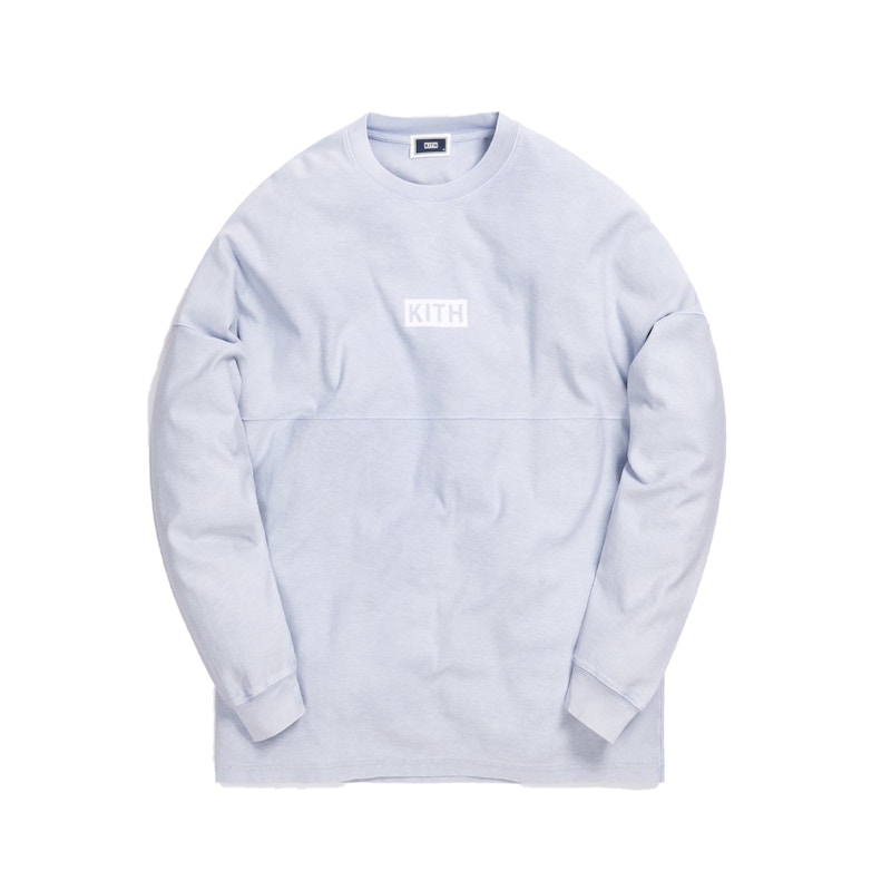 KITH Paneled L/S Tee Light Indigo