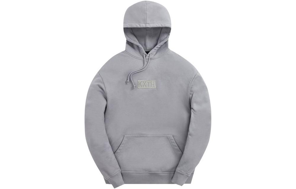 KITH Pastel Purple Relaxed Fit Pullover Hoodie KHM030148-003
