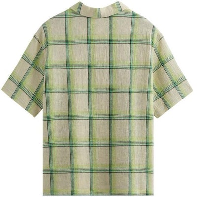 KITH チェック柄オーバーサイズ半袖シャツ グリーン KHM031157-304 Lookbook KITH チェック柄オーバーサイズ半袖シャツ グリーン KHM031157-304