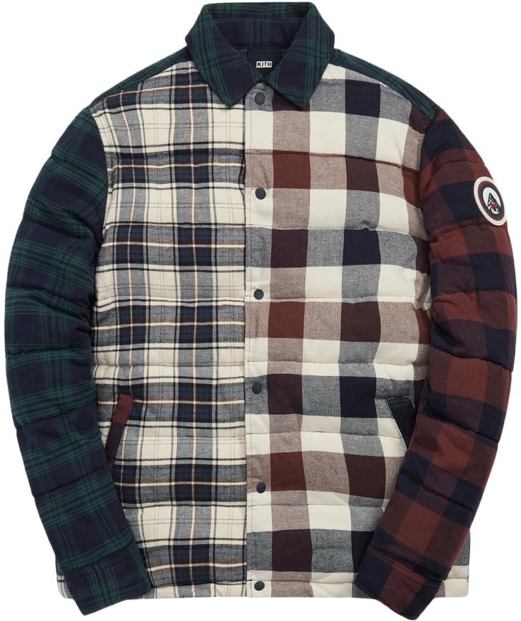 kith-plaid-long-sleeve-single-breasted-collar-jacket-multicolor-khm-010067-201