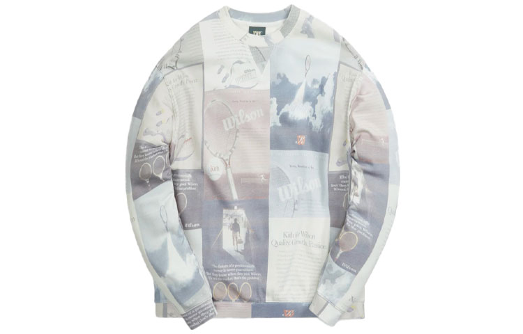 KITH Poster Print Crewneck Floral Sweatshirt KHM030258-906