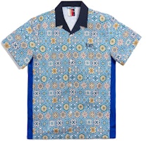 KITH Printed Camp Collar Shirt Blue/Multi KITH Printed Camp Collar Shirt Blue/Multi