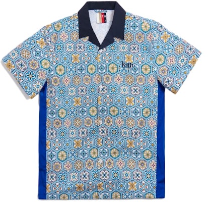 KITH Printed Camp Collar Shirt Blue/Multi Buy KITH Printed Camp Collar Shirt Blue/Multi