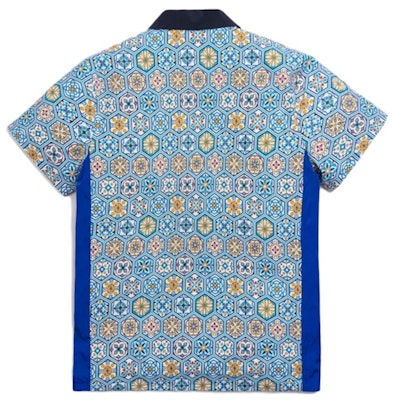 KITH Printed Camp Collar Shirt Blue/Multi Order KITH Printed Camp Collar Shirt Blue/Multi