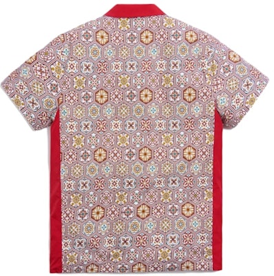 KITH Printed Camp Collar Shirt Brown/Multi Order KITH Printed Camp Collar Shirt Brown/Multi