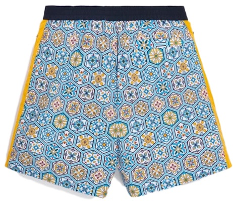 KITH Printed Shorts w Side Panel Blue/Multi Order KITH Printed Shorts w Side Panel Blue/Multi