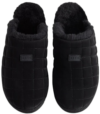 KITH Puffed Classic Logo Slipper Kithmas Black KHM150094-001 Buy KITH Puffed Classic Logo Slipper Kithmas Black KHM150094-001