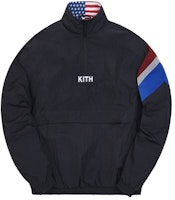 KITH Retro Quarter Zip Track Jacket Black KITH Retro Quarter Zip Track Jacket Black