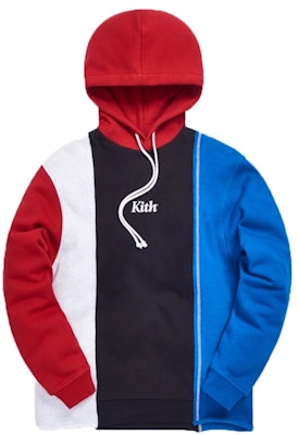 KITH Hoodie Navy Multi Panel Terbalik Buy KITH Hoodie Navy Multi Panel Terbalik