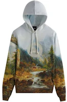 Order KITH 風景印花灰色連帽衫 男女款 KHM030880-320