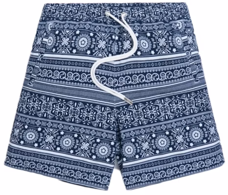 KITH Seersucker Hardaway Short Navy/White Buy KITH Seersucker Hardaway Short Navy/White