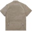 Order KITH Snap Front Wrinkle Nylon Shirt White Pepper