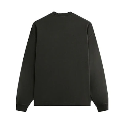 KITH Solid Color Crewneck Oversized Sweatshirt Unisex - Deep Green khm031317-206