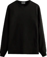 KITH Solid Color Crewneck Pullover Sweatshirt Black KHM030584-001 KITH Solid Color Crewneck Pullover Sweatshirt Black KHM030584-001