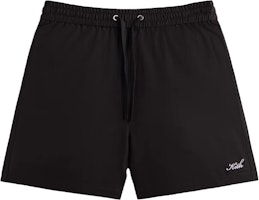 KITH Solid Color Mid-Rise Casual Shorts Black Mens. KHM060514-001 KITH Solid Color Mid-Rise Casual Shorts Black Mens. KHM060514-001