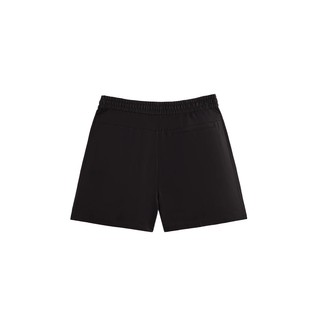 Lookbook KITH 纯色中腰休闲短裤 黑色 男士款式 KHM060514-001