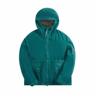 KITH Solid Color Zip Hoodie Jacket Green () CP14CMOW176A-673