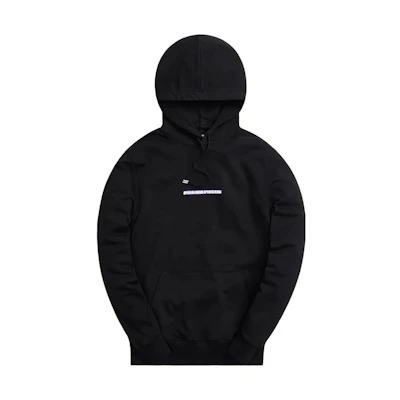 KITH Solid Letter Graphic Hoodie Black FP08003021861-BLK