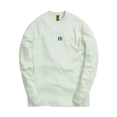 KITH Solid Logo Crewneck Sweatshirt Unisex Green KH030037-106