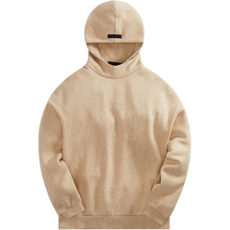 KITH Solid Oversized Hoodie Gold Sallow Casual Long Sleeve ee192bt232053f-gold