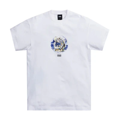 KITH SS21 Earth Graphic White Unisex Crewneck Short Sleeve T-Shirt KH030072-101