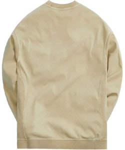KITH SS21 中性卡其色纯色标志长袖套头衫。 KH2666-210 Lookbook KITH SS21 中性卡其色纯色标志长袖套头衫。 KH2666-210