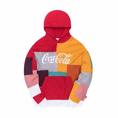 KITH SS23 Patchwork Pullover Hoodie Multicolor Long Sleeve. KH2338-115