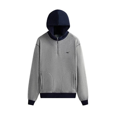 KITH SS23 Colorblock Hoodie Unisex Grey KHM030915-003