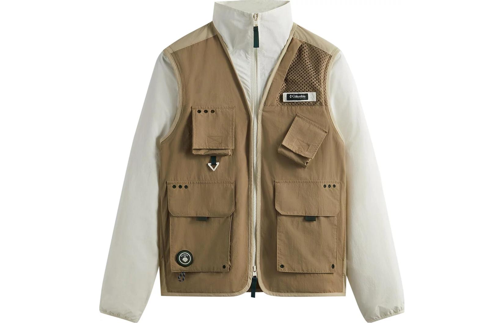 KITH SS23 Colorblock Layered Jacket Multicolor 2059011-227